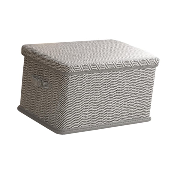 Caja De Almacenamiento Plegable Con Tapa, Lavable, Para Guardar Artículos Diversos, Juguetes, Mantas, Tamaño Mediano