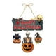 thumbnail image 1 of Adorno Colgante De Papel Para Halloween, Decoración De Halloween Para Fiesta, Letrero De Calaveras De Calabaza Para Pared Exterior, 1 of 3