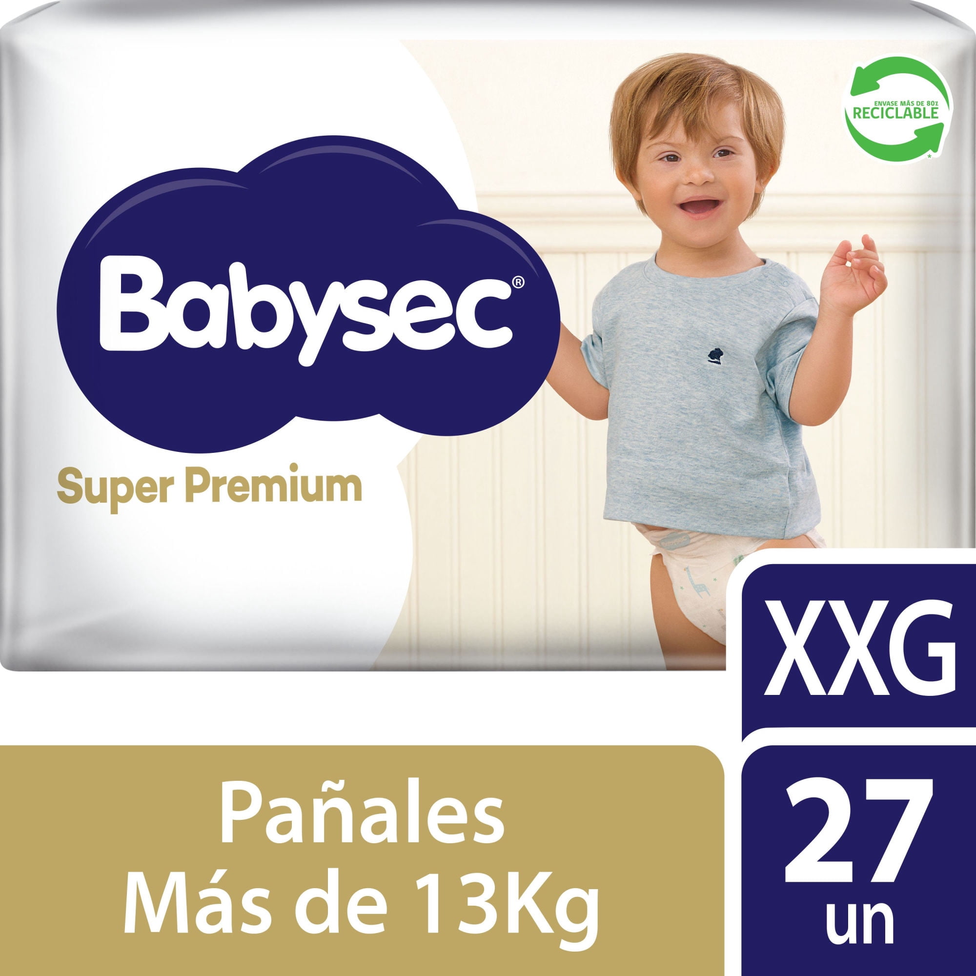 Pañales De Bebé Babysec Super Premium Xxg