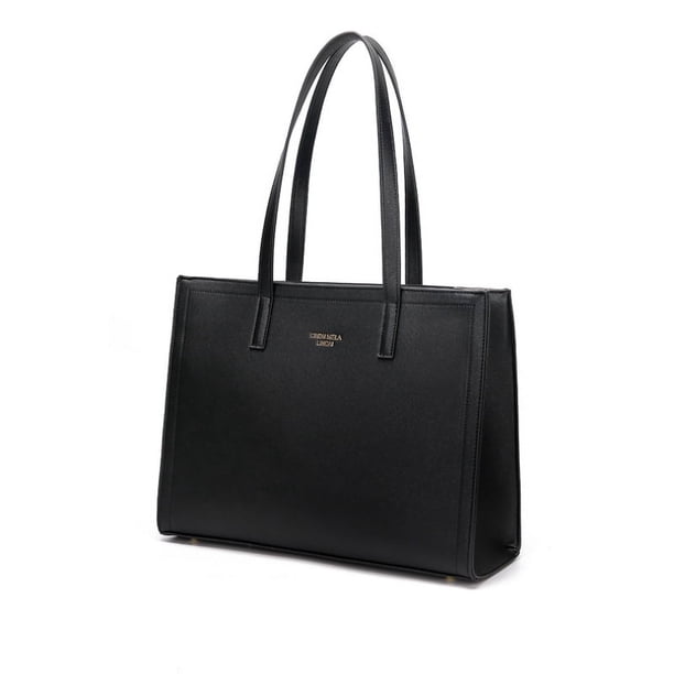 Large Capacity Tote Bag, Top Handle Satchel Shoulder Bag, Women's Casual Handbag & Purse For Business Work Commute