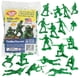thumbnail image 1 of Toy Soldiers TimMee Plastic Army Men Green 48 piezas fabricado en EE. UU., 1 of 6