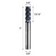 thumbnail image 3 of Fresa de extremo cuadrado de carburo ACCUCUT I4KES, 3/8 pulgadas, 4 ranuras HRC 50, 3 of 8