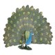 thumbnail image 1 of Simulación Animal Modelo Pavo Real Realista Para El Hogar Jardín Accesorios En Miniatura, 1 of 5