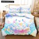 thumbnail image 1 of Sanrio Cartoon Duvet Cover Pillowcase Bedding Set Cute Cinnamoroll Children's Bed Double Comfortable Bed Full Twin King Size Bed Sheets, 1 of 5