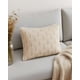 thumbnail image 3 of Pack De 4 Fundas De Cojin Serie Abanico 30x50 Cm Beige, 3 of 4
