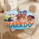 thumbnail image 4 of Sharkdog theme Fitted Round Tablecloths Elastic Edged Table Covers Waterproof Table Cloth For Kitchen Holiday Party Tables Decor 120cm, 4 of 6