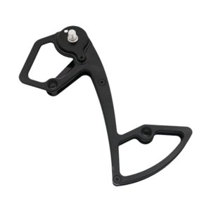 Magideal - Placa De Guía De Desviador Trasero, Placa De Jaula, Piezas De Bicicleta, Polea De Aleación De Aluminio Liviana, Jaula De Rueda, Pata Guía Para M7100 Negro