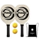 thumbnail image 2 of Raquetas De Pickleball Palas De Pickleball Duraderas Para El Juego De Entrenamiento De Jugadores Con 2 De Bolas, 2 of 5