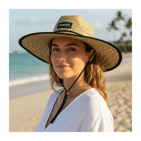 Genérico - Sombrero De Paja Para El Sol Playa Sombrero De Verano Talla Única