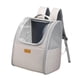 thumbnail image 4 of Gato Mascota Cachorros Mochila Ventana Transparente Plegable Exterior Blanco, 4 of 5