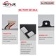 thumbnail image 5 of Batería RDSJ AA-PBUN4AR 7,7 V 39 Wh para portátil Samsung, 5 of 7