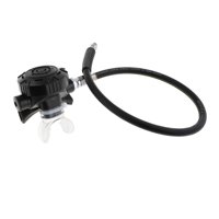Magideal - Regulador De Segunda Etapa Para Esnórquel De Buceo Con Accesorio De Boquilla, Ajustador De Respiración Para Esnórquel, Controlador De Respiración Para Negro