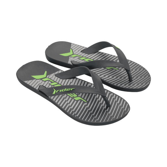 SANDALIAS RIDER GRIS/VERDE HOMBRE GR-RI-12318 - Talla 44 CL / 29 CM
