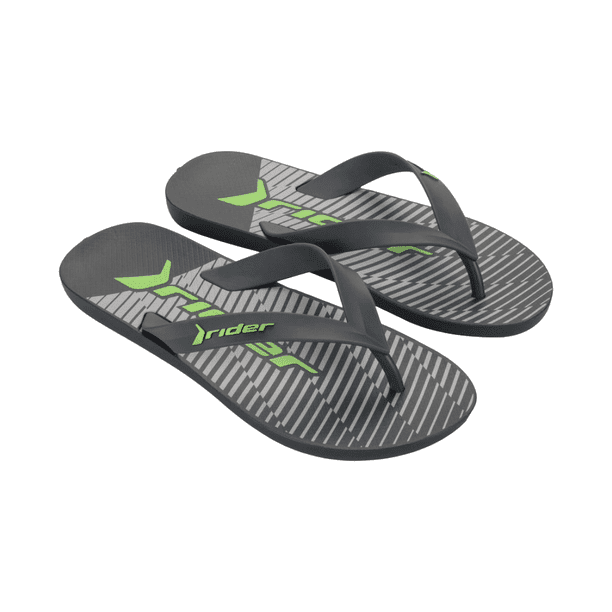SANDALIAS RIDER GRIS/VERDE HOMBRE GR-RI-12318 - Talla 44 CL / 29 CM