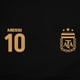 thumbnail image 5 of Buzo canguro con capucha Icon Sports Messi Argentina para niños, negro, 5 of 7
