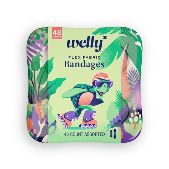 Curitas Welly 48 unidades, formas y diseños variados