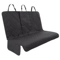 Funda De Asiento De Coche Para Perros Lusso Gear, Impermeable Y Antideslizante, Negra