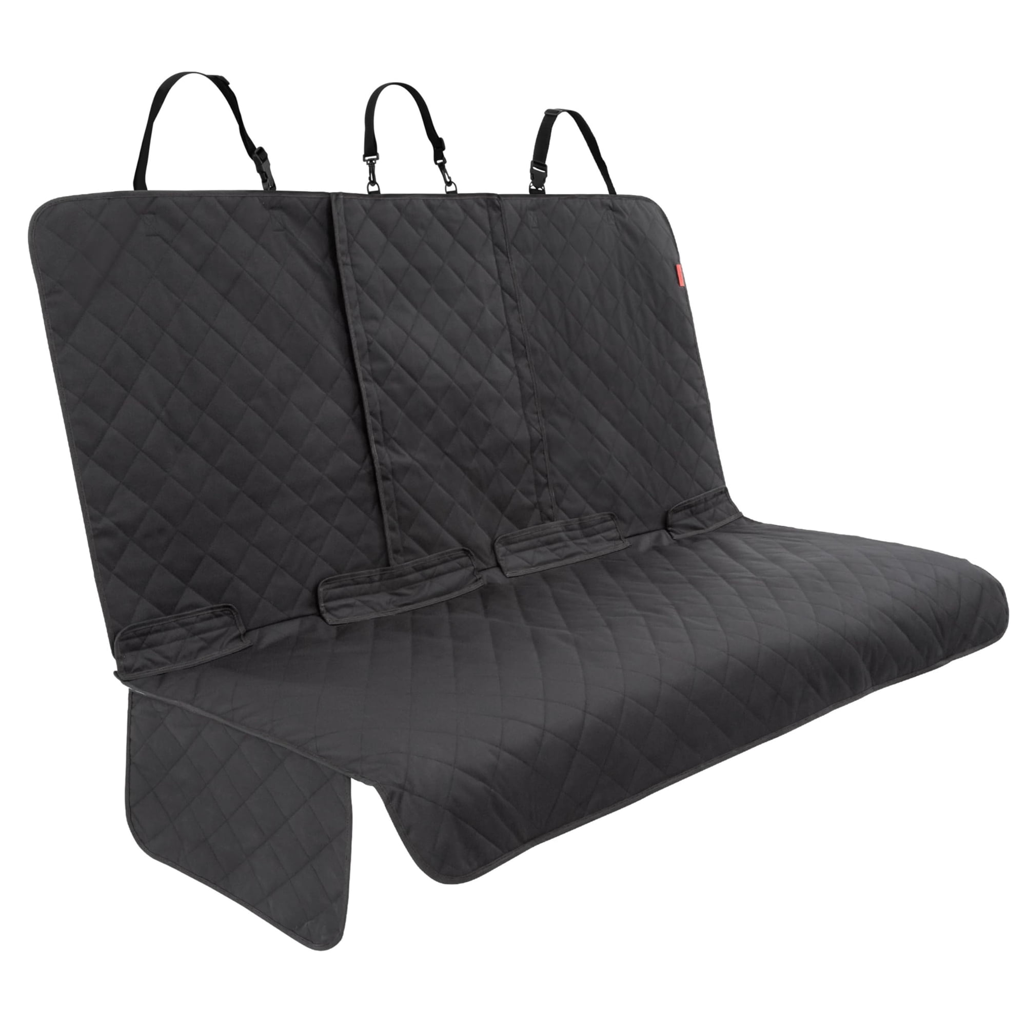 Funda De Asiento De Coche Para Perros Lusso Gear, Impermeable Y Antideslizante, Negra