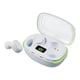 thumbnail image 4 of Auriculares Bluetooth 5.3 TWS QFX HP-E110 a prueba de salpicaduras LED blancos, 4 of 5