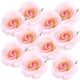 thumbnail image 2 of Cabeza de flor artificial rosa decoración de la boda DIY Craft Accesorio rosa claro, 2 of 5