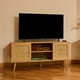 thumbnail image 2 of Rack de TV Bombai Relan con puertas de Ratán y estantes, 2 of 7