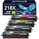thumbnail image 1 of Cartuchos de tóner ZIPRINT 218X, paquete de 4 con chip para HP 3301fdw, 1 of 9