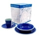 thumbnail image 3 of Juego de loza set 16 pzas vajillas tazas bowl azul oscuro, 3 of 3