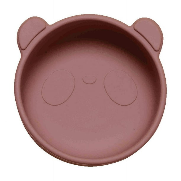 Children Silicone Bowl Panda Baby Feeding Dishes BPA Free