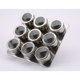 thumbnail image 2 of Especiero Set 10 Piezas Acero Inoxidable Plateado, 2 of 7
