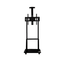Casa Pagoda - Soporte Rack Tv Base Pedestal Rueda Televisor De 32 A 70P
