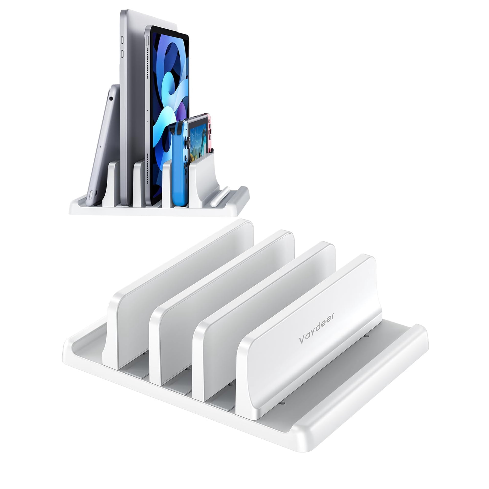 Soporte Vertical Para Portátil Vaydeer De 3 Ranuras Para Macbook/chromebook