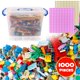 thumbnail image 1 of Set de juego Building Bricks Liberty Imports, 1000 unidades con placas base, 1 of 7
