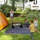 thumbnail image 2 of Alfombra de exterior Outsunny, impermeable, 240 cm x 300 cm, azul y blanco, 2 of 9
