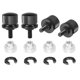 thumbnail image 1 of Kit de Pernos para Asiento BAKAFOH 4 piezas Rosca 1/4-20 Negro, 1 of 6