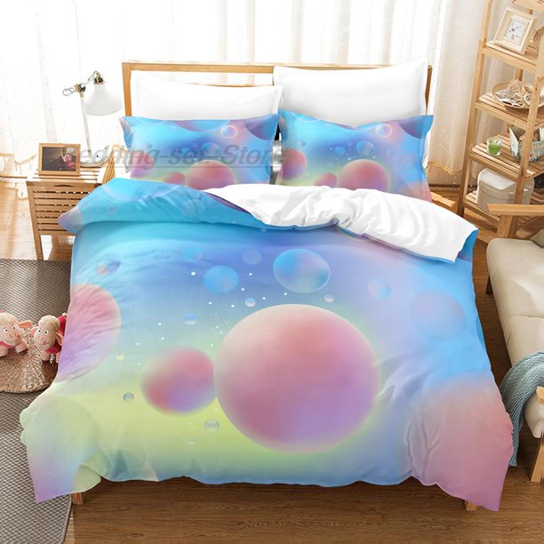 Tie Dye Bedding Set Bed Set Aldult Kid Bedroom Duvetcover Sets Gradient