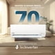 thumbnail image 4 of Aire Acondicionado Inverter Frío/Calor 12000 BTU Wifi Blanco Mabe MMI12HDBWCA32CH1, 4 of 11