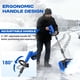 thumbnail image 4 of Pala de nieve inalámbrica POXURIO 40V sin escobillas de 13 pulgadas de ancho, 4 of 9