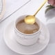 thumbnail image 4 of Cuchara para té helado de mango largo, cucharas para mezclar cócteles, cucharas de café de acero inoxidable, juego de 6, 4 of 5