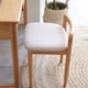 thumbnail image 2 of Natural Beech Wood Make-up Stool Bed Bench for Dining Room, Bedroom, 2 of 3