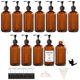 thumbnail image 1 of Dispensador con bomba TBWIND 237 ml – Pack de 12 botellas de vidrio ámbar, 1 of 9