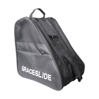 Magideal - Bolsa De Almacenamiento De Patines En Línea Soporte De Zapatos De Patinaje De 3 Capas Caperder De Bolso De Hombro De Gran Capacidad Para Hombres Niños Negro