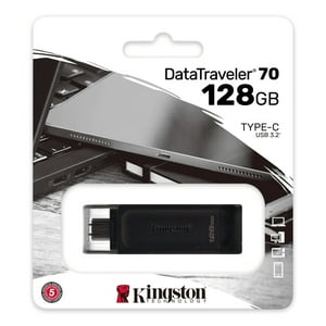 Kingston - Pendriver 128Gb Usb-C Datatraveler 70