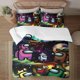 thumbnail image 5 of Among Us Bedding Comforter SetsQueen Quilt Bedding Set3 Pieces Set Bedding Twin SizeColorful Soft Lightweight Print All Season 177*218CM, 5 of 5