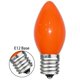 thumbnail image 2 of Bombillas GOOTHY C7 de cerámica naranja, 5 W, 120 V, base E12, 2 of 9
