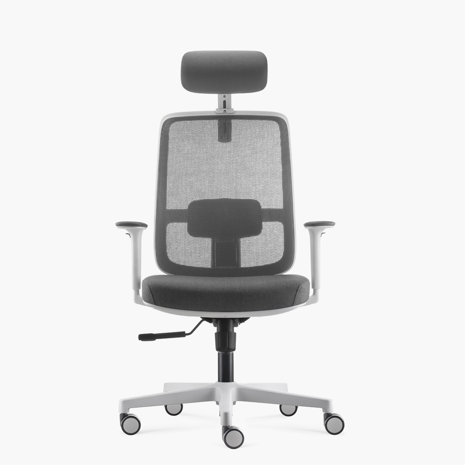 Form Office - Silla Oficina Lotto C/Cabecero Gris Claro