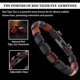 thumbnail image 3 of Pulsera GT collection Ojo de Tigre Rojo 18,5‑23 cm, 3 of 8