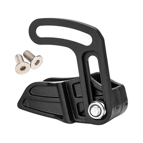 Ioensy - Guía De Cadena De Bicicleta De Montaña, Tensor De Cadena De Bicicleta De Nailon, Protector De Plato Negro