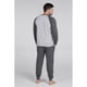 thumbnail image 2 of Pijama Largo Algodón Gris Talla S, 2 of 4