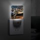 thumbnail image 4 of Motocross Sucio / Moto de Cross Luz nocturna LED con sensor de anochecer a amanecer para dormitorio, baño, pasillo, escaleras - Lámpara LED nocturna de enchufe, 0.5W - 1 pieza, 4 of 6