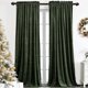 thumbnail image 1 of Cortinas Benedeco de Terciopelo Verde Aislantes Térmicas 132x229 cm, 1 of 8